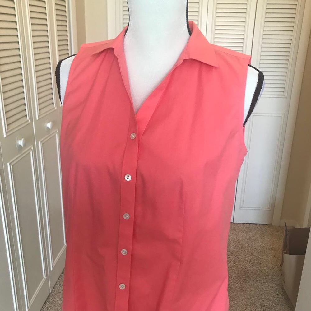 Talbots sleeveless top